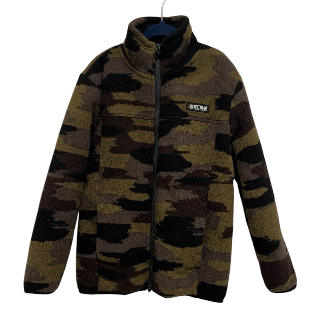 Camo fleece jacket